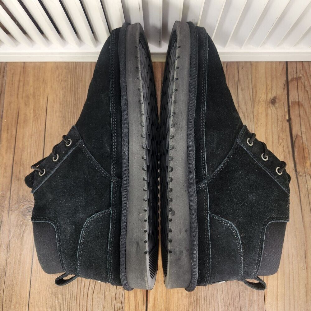 Womens 11 KOOLABURRA by UGG Advay Black Suede Booties City Ankle Boots 1121497 - Picture 5 of 10